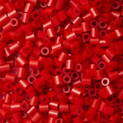 Hama - Bustina Perline, 1000 Pezzi, Colore: Rosso - AMA207-05