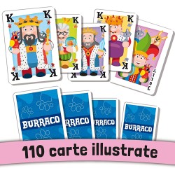 Lisciani Giochi - Ludoteca Le Carte Burraco dei Bambini, 96688