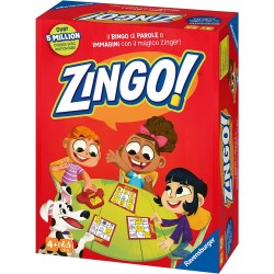 Ravensburger - Zingo, la Divertentissima Tombola di Parole e Immagini, 76520