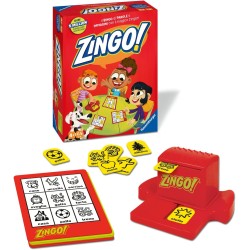 Ravensburger - Zingo, la Divertentissima Tombola di Parole e Immagini, 76520