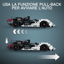 LEGO Technic Formula E Porsche 99X Electric, Auto da Corsa con App AR, Modellino da Costruire, Macchina Giocattolo, 42137