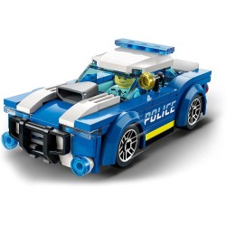 LEGO City Police Auto della Polizia, Set di Costruzione con Minifigure e Macchina Giocattolo per Bambini di 5 Anni, 60312