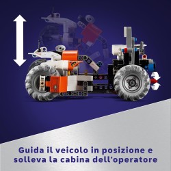 LEGO - Technic Loader Spaziale LT78, Set di Giochi Spaziali, Veicolo per l Esplorazione, Modellino da Costruire a Tema Spazio, 4