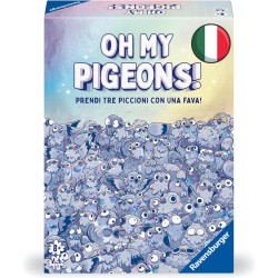 Ravensburger - Oh my Pigeons!, Gioco di Carte per Tutta la Famiglia, 2-5 Giocatori, Idea Regalo per Ragazzi e Bambini 8+ Anni, E