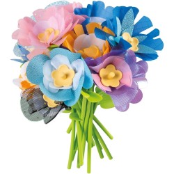 Smoby - Flower Market Set Refill, 7600350408, Ricarica 16 Fiori, +3 Anni