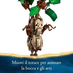 LEGO Harry Potter Mandragola, Personaggio Giocattolo con Vaso da Costruire, Creatura Magica con Arti e Bocca Mobili, da 10 Anni,