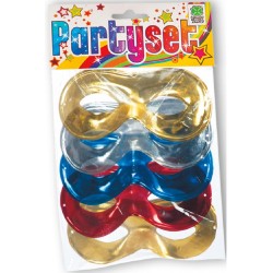 Carnival Toys - Party Set (5 Farfalle Metallizzate), in busta, 04615