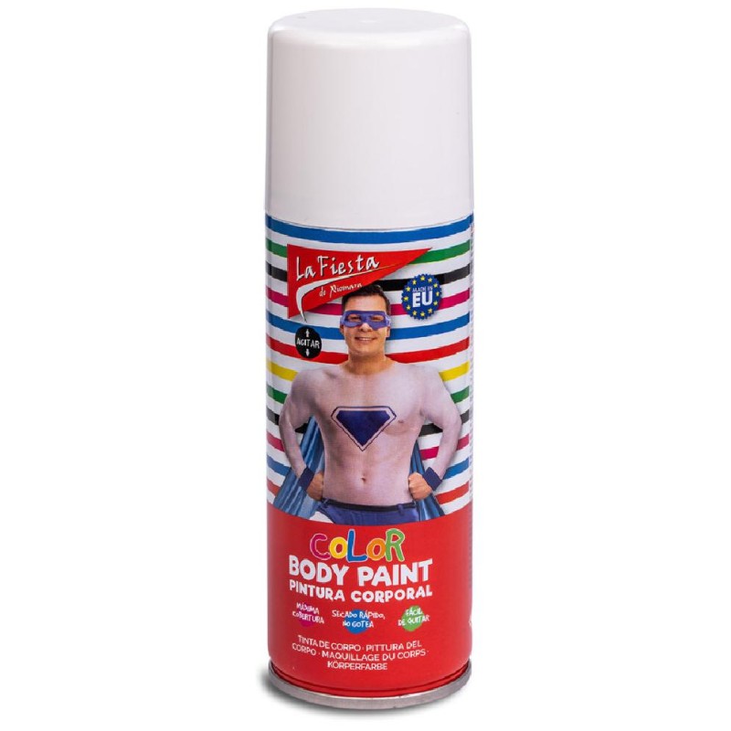 Carnival Toys - Spray per il Corpo Colore Bianco, 04915