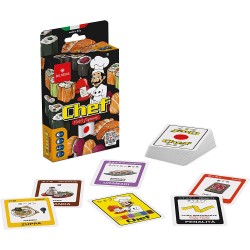 Dal Negro - Chef Piatti Giapponesi, Gioco di Carte, adatto per famiglie e bambini 6+, da 2 a 8 giocatori - D057098