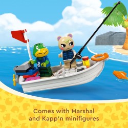 LEGO Animal Crossing Tour in Barca di Remo, da 6 Anni con 2 Personaggi della Serie di Videogiochi Incluso Scott lo Scoiattolo, I