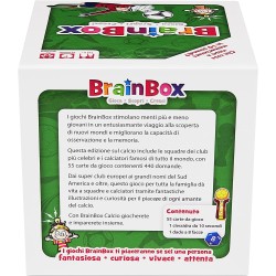 Asmodee - BrainBox: Calcio, Gioco per Imparare e Allenare la Mente, 1+ Giocatori, 8+ Anni, Ed. in Italiano, G1-13909 - AS6802