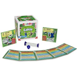 Asmodee - BrainBox: Calcio, Gioco per Imparare e Allenare la Mente, 1+ Giocatori, 8+ Anni, Ed. in Italiano, G1-13909 - AS6802