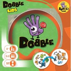 Asmodee - Dobble Kids, Gioco da Tavolo per Tutta la Famiglia, 2-5 Giocatori, 4+ Anni, Edizione in Italiano - AS8231