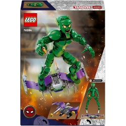 LEGO Marvel Personaggio Costruibile di Goblin, da 8 Anni in su, Action Figure del Nemico di Sider-Man con Arti Snodabili, Aliant