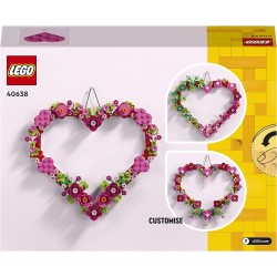 LEGO Creator Cuore Ornamento, Gioco da Costruire da 9 Anni in su, Decorazione per la Camera da Letto o per la Casa, Accessorio d