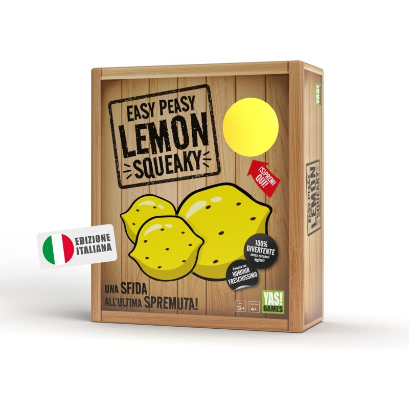 Rocco Giocattoli - Easy Peasy Lemon Squeaky - Yas Games - L’Unico In Italiano