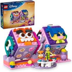 LEGO Disney Mood Cube di Inside Out 2 dal Film d Animazione Pixar, da 9 Anni, Giocattolo Antistress da Costruire per Condividere