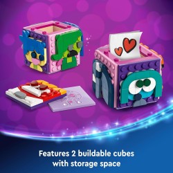 LEGO Disney Mood Cube di Inside Out 2 dal Film d Animazione Pixar, da 9 Anni, Giocattolo Antistress da Costruire per Condividere