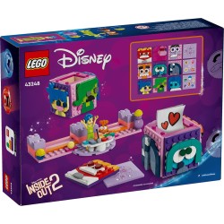 LEGO Disney Mood Cube di Inside Out 2 dal Film d Animazione Pixar, da 9 Anni, Giocattolo Antistress da Costruire per Condividere