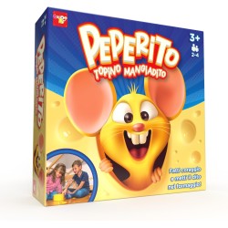 Rocco Giocattoli - Peperito Topino Mangiadito, gioco da tavolo per bambini da 3 a 5 anni