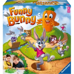 Ravensburger – Funny Bunny, Gioco Da Tavolo, Da 2 A 4 Giocatori, 4+ Anni