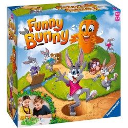 Ravensburger – Funny Bunny, Gioco Da Tavolo, Da 2 A 4 Giocatori, 4+ Anni