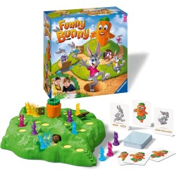 Ravensburger – Funny Bunny, Gioco Da Tavolo, Da 2 A 4 Giocatori, 4+ Anni