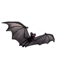 Carnival Toys - Pipistrello Nero d Appendere larghezza cm. 55 ca., 09882