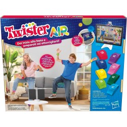 Hasbro - Gioco Twister Air, gioco Twister con app per realtà aumentata, si collega a dispositivi smart - F8158103