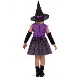 Carnival Toys - Costume Streghetta Viola Tg. V, 68886