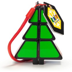 Spin Master - Rubik Christmas Tree - Cubo di Rubik a forma di albero di Natale - Gioco antistress - Rompicapo - SP6064003