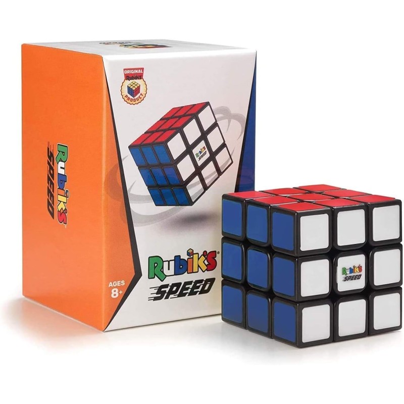 Spin Master - Rubik Il Cubo Speed 3x3 Magnetico, L Originale cubo per Problem-Solving più Veloce Che mai - SP6063164