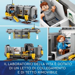 LEGO 75573 - Avatar Montagne fluttuanti: Sito 26 e Samson RDA con Figura di Animale, 5 Minifigure ed Elicottero Giocattolo - LG7