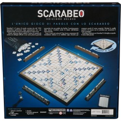 Editrice Giochi - Scarabeo Deluxe 60° Anniversario, Gioco da Tavola Classico con Plancia Girevole - SP6065761