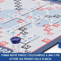 Editrice Giochi - Scarabeo, Gioco da Tavola Classico, Giochi di società e Strategia per la Famiglia - SP6067899