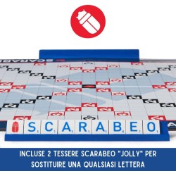 Editrice Giochi - Scarabeo, Gioco da Tavola Classico, Giochi di società e Strategia per la Famiglia - SP6067899