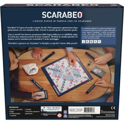 Editrice Giochi - Scarabeo, Gioco da Tavola Classico, Giochi di società e Strategia per la Famiglia - SP6067899