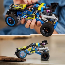 LEGO Technic Buggy da Corsa, da 8 Anni in su, Veicolo da Costruire Off-Road da Rally, Regalo Amanti Modellini di Auto da Gara, 4