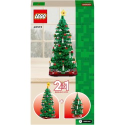 LEGO - Albero di Natale, Giocattolo 2 in 1 da Costruire, da 9 Anni, Decorazione per la Casa da Collezione, Idea Regalo per le Fe