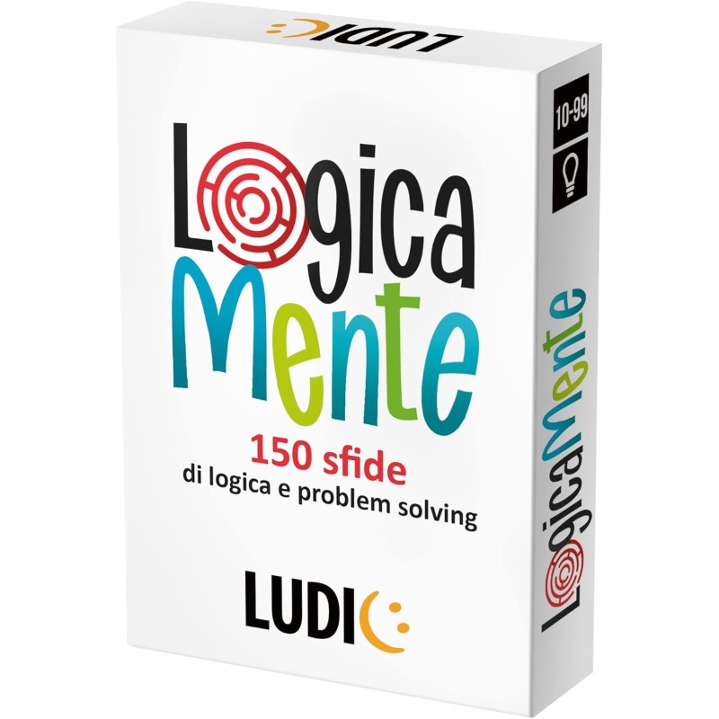 Ludic Logicamente 150 Sfide Di Logica E Problem Solving Gioco Di Società IT54112