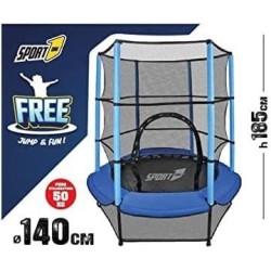 Sport1 - Tappeto Elastfree 140 cm con rete