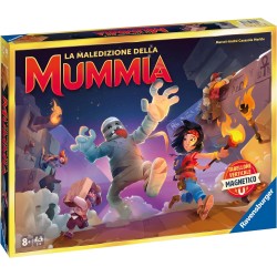 Ravensburger – La maledizione della mummia, Gioco Da Tavolo, gioco in scatola per tutta la famiglia, Da 2 a 5 Giocatori, 8+ Anni