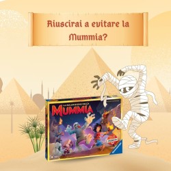 Ravensburger – La maledizione della mummia, Gioco Da Tavolo, gioco in scatola per tutta la famiglia, Da 2 a 5 Giocatori, 8+ Anni