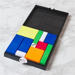 Gioco Rubik s Cube Gridlock, gioco di risoluzione di problemi ispirato al classico giocattolo tattile e rompicapo, per adulti e 