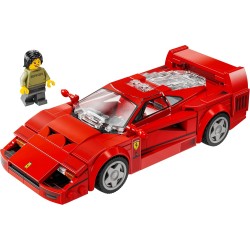 LEGO - Speed Champions 76934 Supercar Ferrari F40, Modellino di Auto Sportiva da Costruire, Macchina Giocattolo da Collezione co