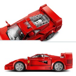 LEGO - Speed Champions 76934 Supercar Ferrari F40, Modellino di Auto Sportiva da Costruire, Macchina Giocattolo da Collezione co