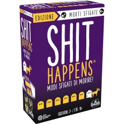 Shit Happens, Modi Sfigati di Morire, dai 18 anni in su, Party Game, Gioco Divertente, Shitty Ways to Die