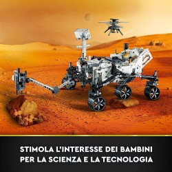 LEGO 42158 Technic NASA Mars Rover Perseverance, Set Spaziale con Esperienza App AR, Modellino da Costruire di Gioco Scientifico