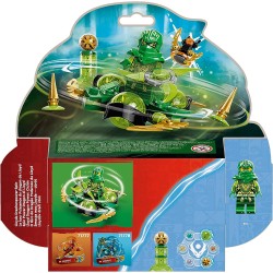 LEGO 71779 NINJAGO Spin Power Dragon di Lloyd, Trottola Giocattolo con Minifigure di Lloyd da Collezione