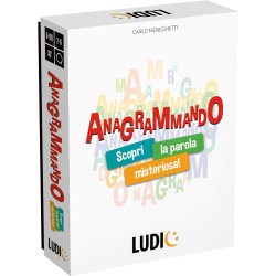 Ludic - Anagrammando Scopri La Parola Misteriosa, Gioco Di Società Per La Famiglia Per 2-6 Giocatori, IT27644